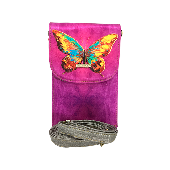 Mariposa Morada - Porta Cel Amelie Chula Moda Latina