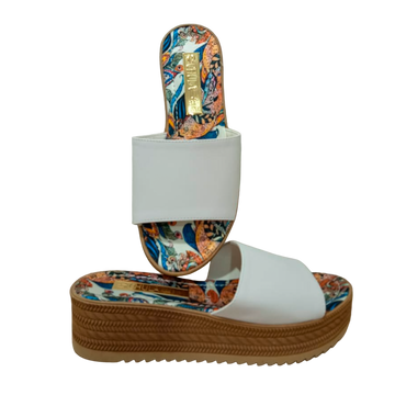 Blanco - Sandalia Plataforma chulamexico