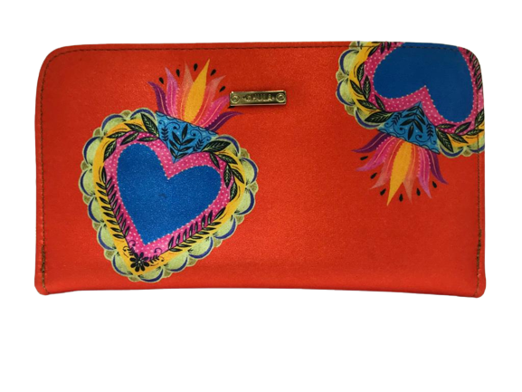 Magic Heart - Cartera Doble Cierre Chula Moda Latina