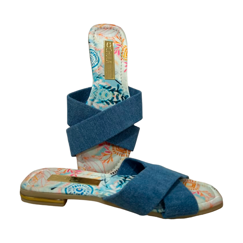 Jeans - Sandalia Cruzada chulamexico