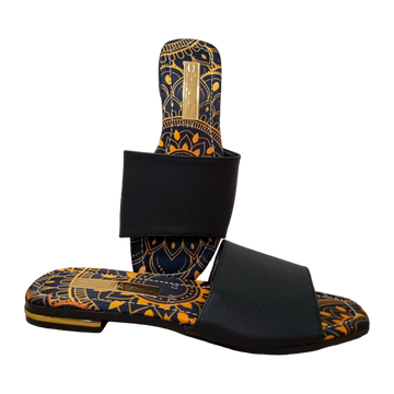 Negro - Sandalia Flat chulamexico